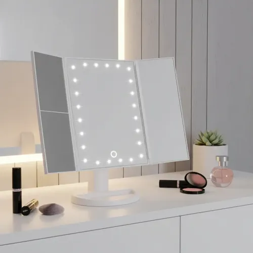 ESPEJO DE MAQUILLAJE PLEGABLE