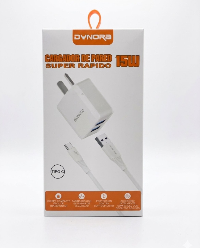 CARGADOR TC DYNORA 15W