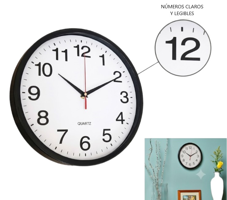 RELOJ DE PARED CLASICO