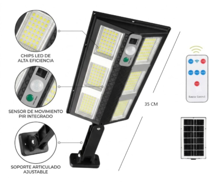 REFLECTOR MINI SOLAR BK-120 MELECH-583