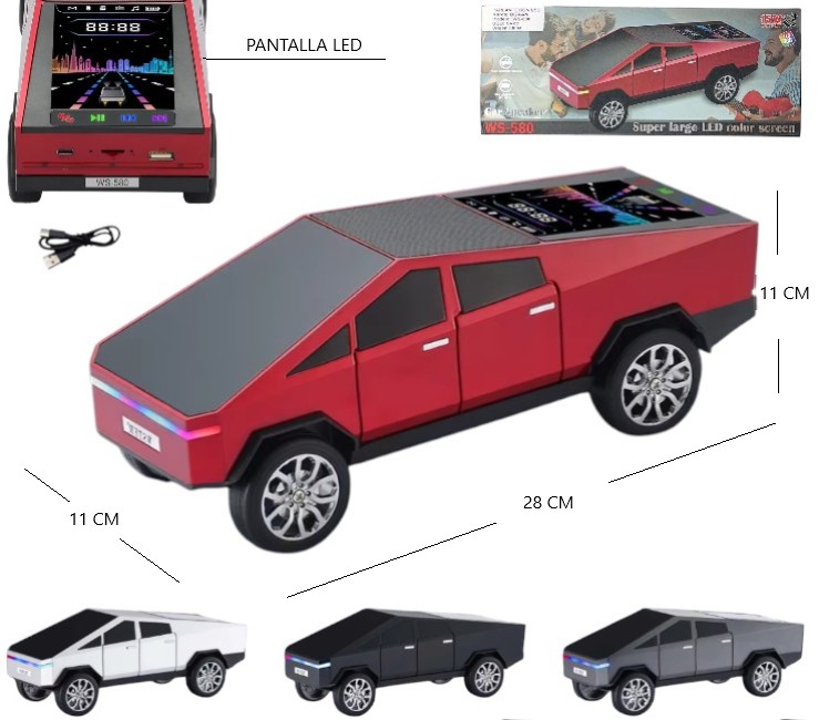 OM-A7 PARLANTE CYBERTRUCK TESLA