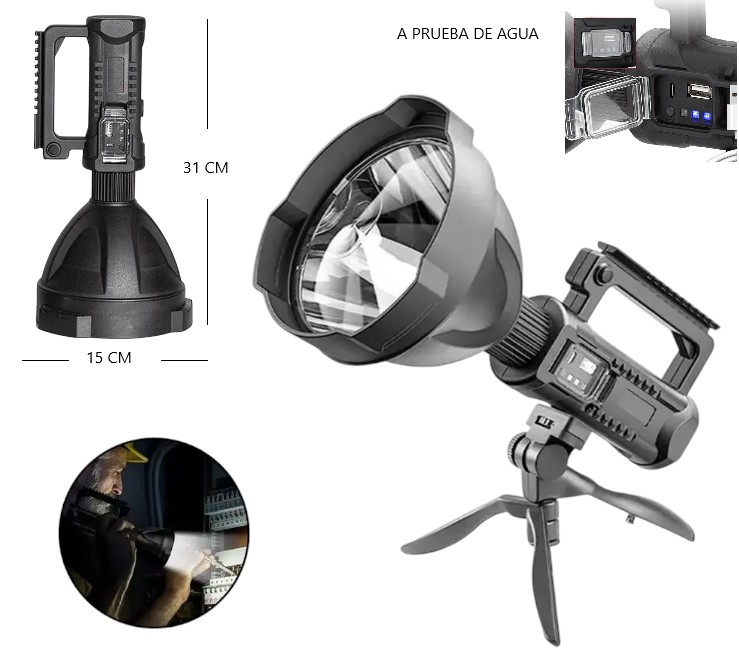 [PREITW5120] LINTERNA DE CAMPING SUPER LONG SHOT