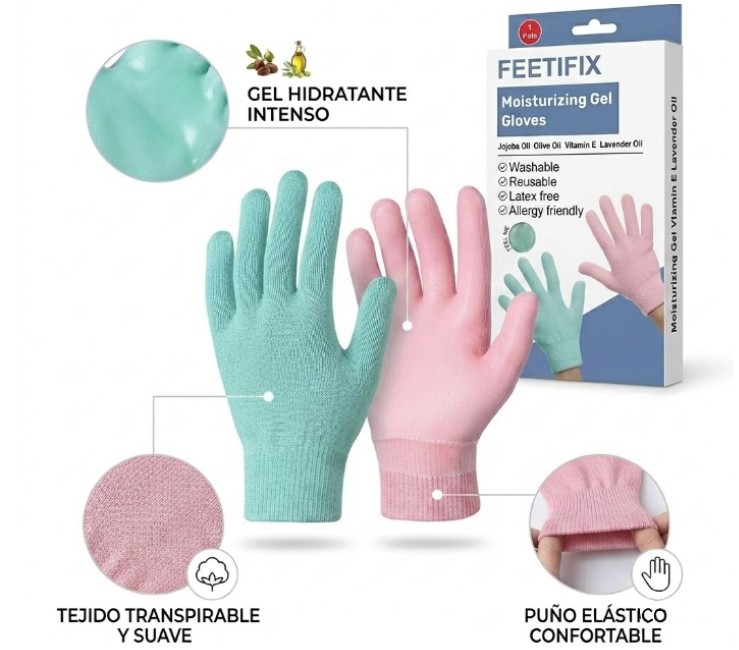 GUANTES DE GEL HIDRATANTES