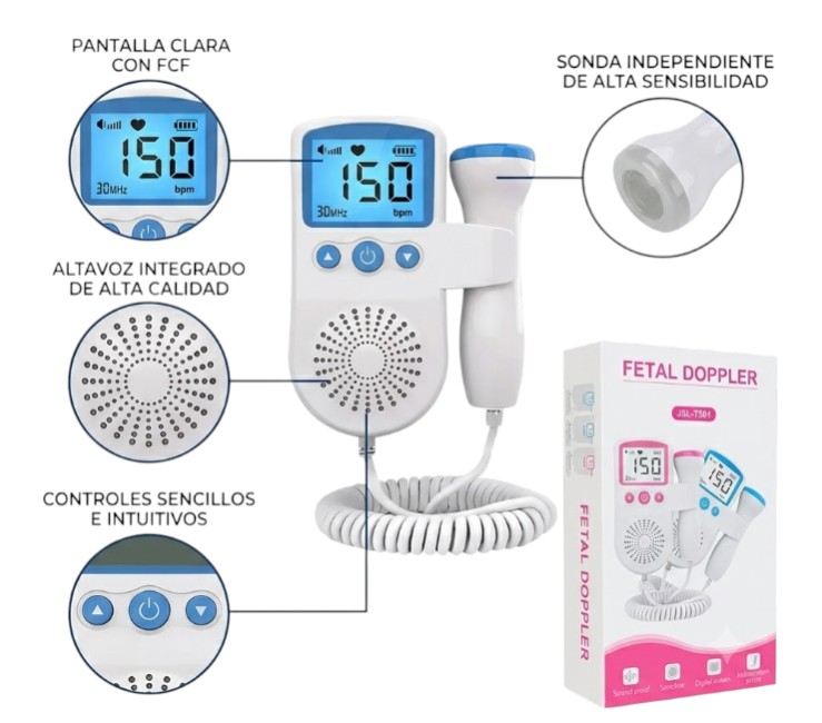 DOPPLER FETAL (DETECTOR DE LATIDOS) JSL-T501