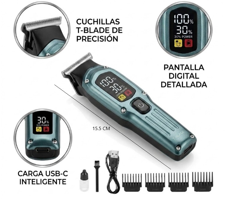 CORTA PELO RECARGABLE OGAAN