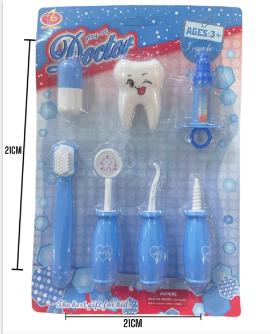 CONJUNTO DE DENTISTA 31X21X3CM 226256