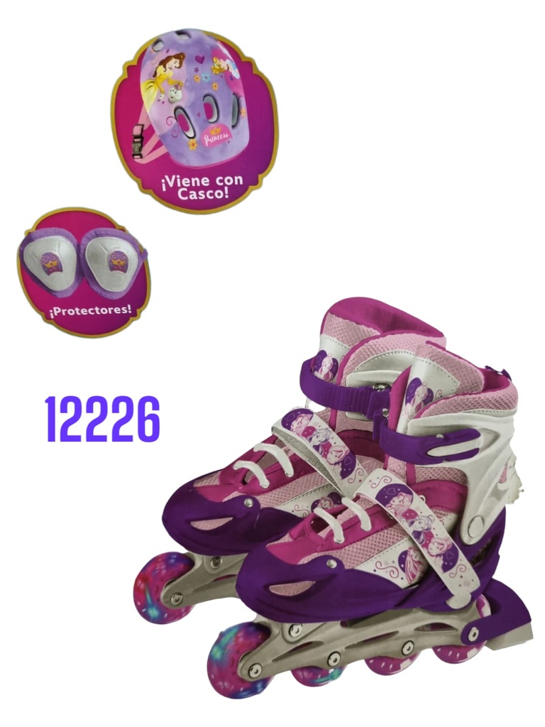 ROLLER PRINCESA 3EN1 C/PROTECCION