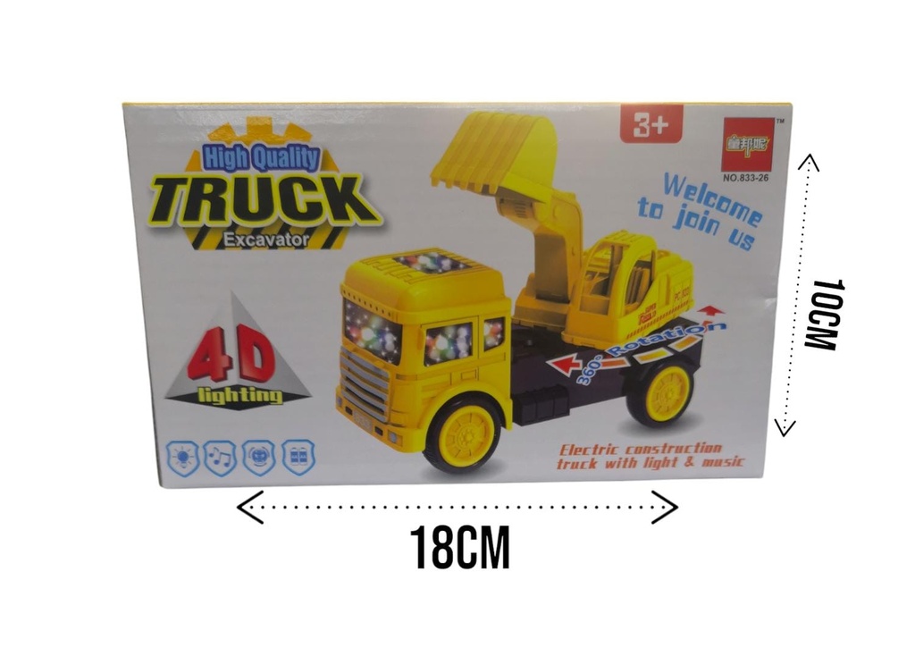 CAMION CONSTRUCCION C/LUZ Y SONIDO /365169
