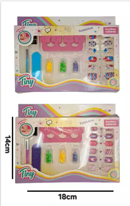 SET DE UÑAS TINY FASHION 8X14X4CM /140629