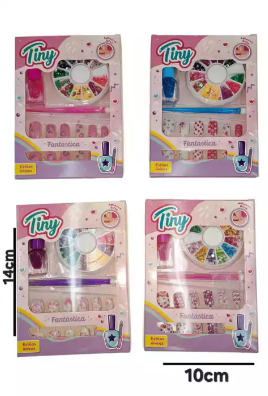SET DE UÑAS TINY FASHION 14X10,5X2CM /003996