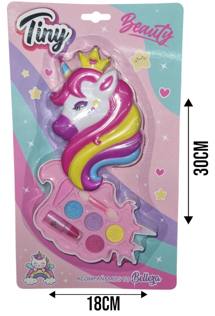 MAQUILLAJE UNICORNIO PASTEL
