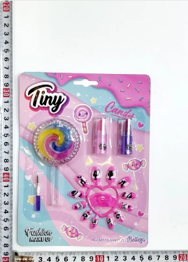 SET DE MAQUILLAJE Y NAILS 21X16X4CM 099255