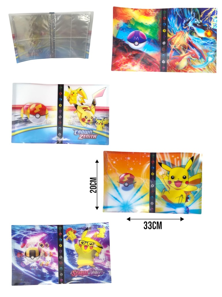 ALBUM PARA CARTAS DE POKEMON -8