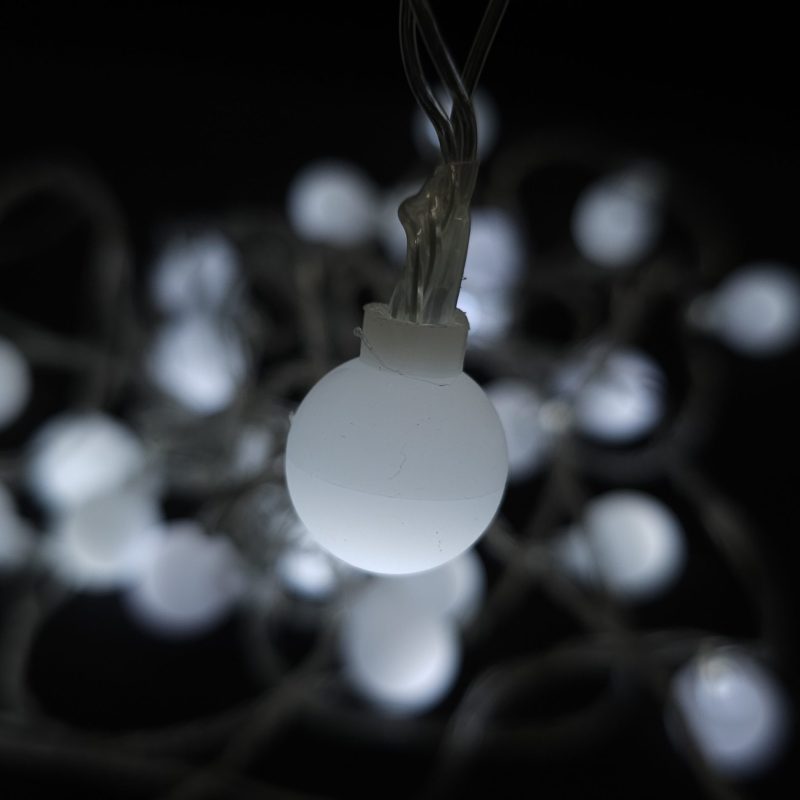 28 LED – BOLITAS BLANCAS (220V)