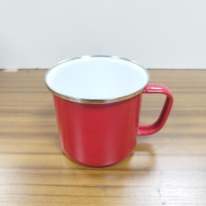 JARRO ENLOZADO 10CM ROJO