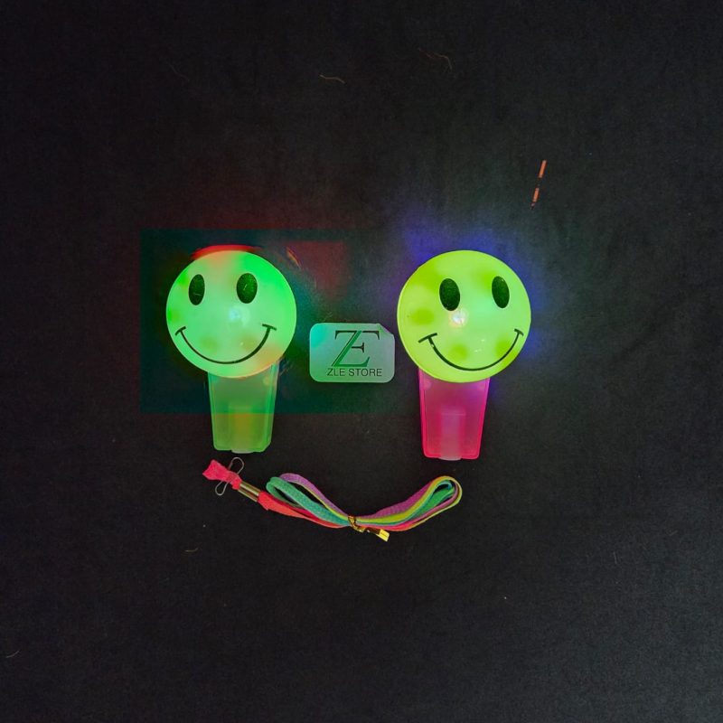 SILBATO CARITA AMARILLO CON LUZ X12