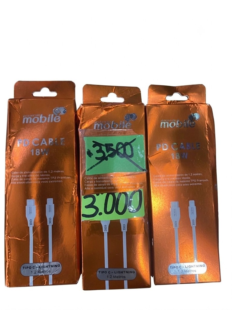 OFERTA CABLE MOBILE TC A IPH 18W