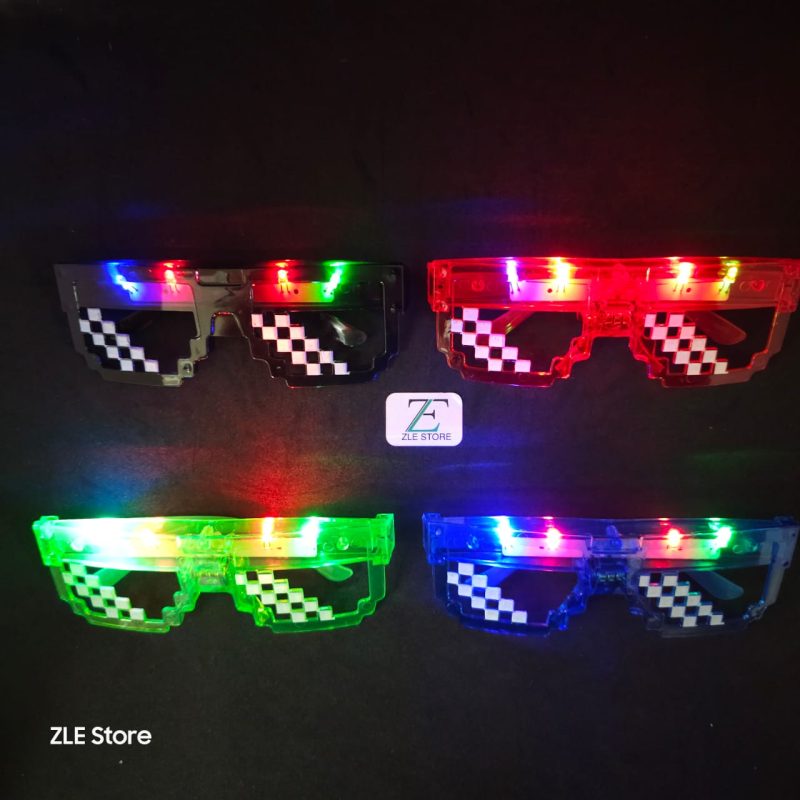 ANTEOJO PIXELADO CON LUZ X12