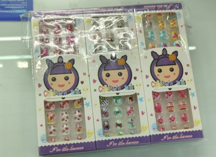 UÑAS POSTIZAS NIÑA X12U