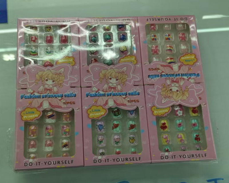 UÑAS POSTIZAS PARA NIÑA X12U