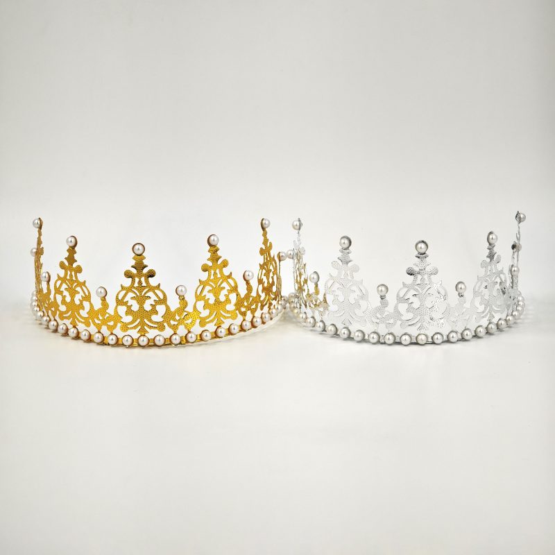 CORONA REINA DE METAL X10