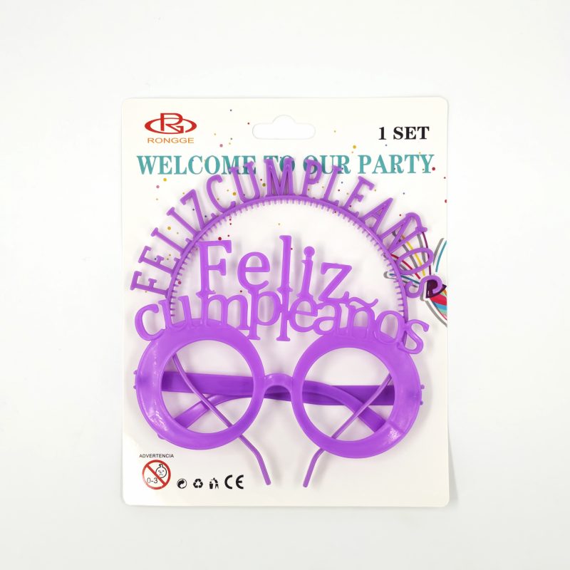 SET VINCHA Y ANTEOJOS F.C. X12