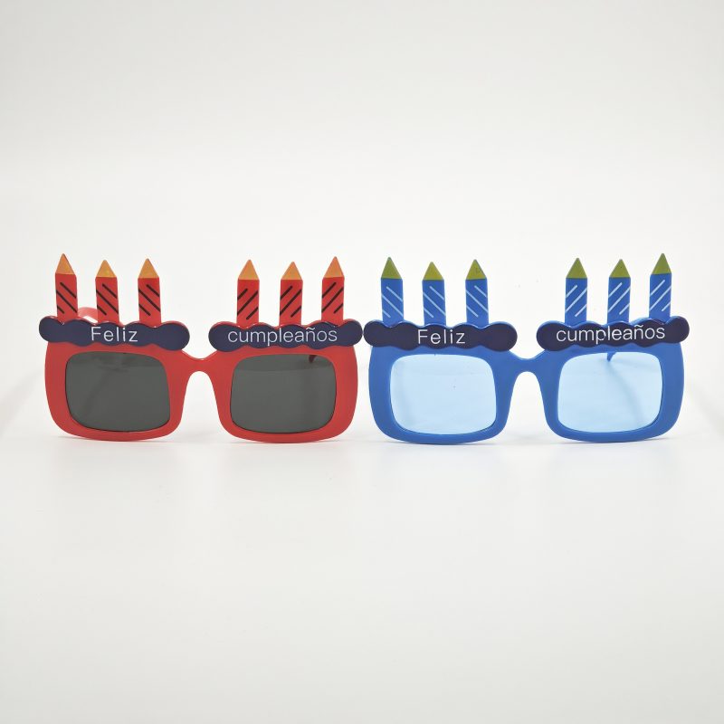 ANTEOJOS VELAS FELIZ CUMPLEAÑOS X12
