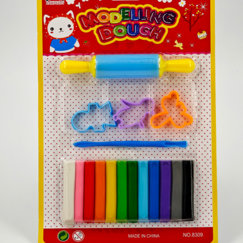 SET DE PLASTILINA CON ACCESORIOS