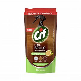 Cif Ultra Brillo Multisuperficies Esencias Cítricas 450 Doypack