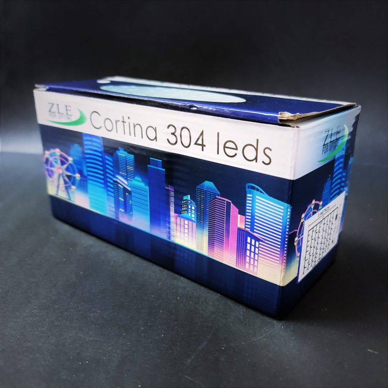 CORTINA 304 LEDS 3*3M