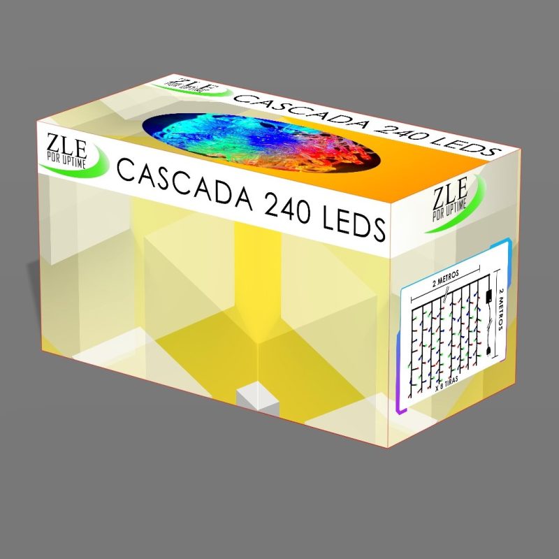 CASCADA 240 LED 2X2M