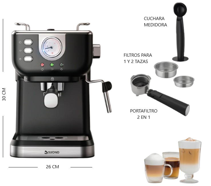 [PREITHOG0392] CAFETERA EXPRESSO VINTAGE 1.5 LT