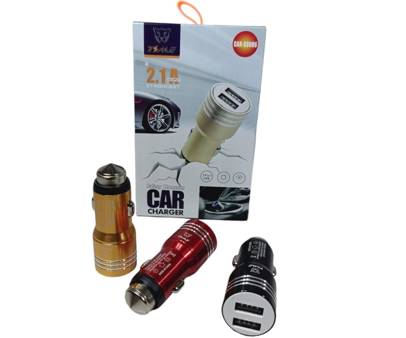 [PREITCAR53006] CARGADOR DE AUTO 2USB