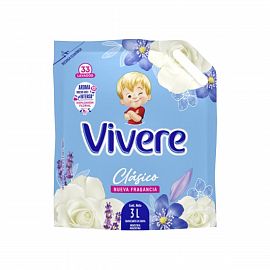 Vivere Suavizante Clasico Explosión Floral 3L