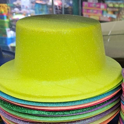 SOMBRERO COTILLÓN PORKPIE X12U