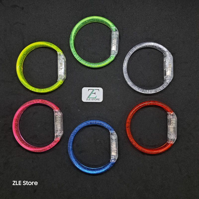 PULSERA CON LUZ (BURBUJAS) X12U