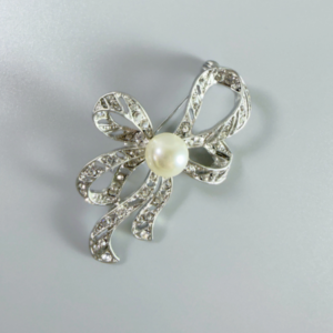 PRENDEDOR DE METAL CON STRASS 22-461/4