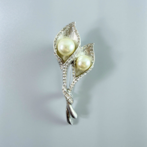 PRENDEDOR DE METAL CON STRASS 22-461/16