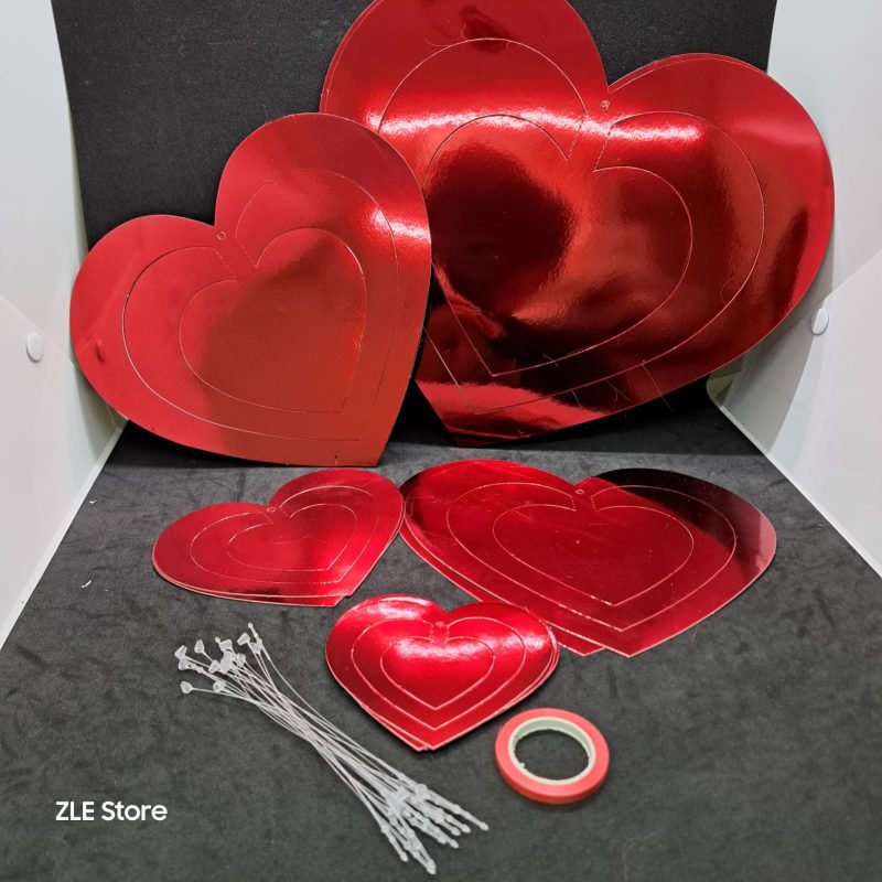 CORAZON DE PAPEL X12