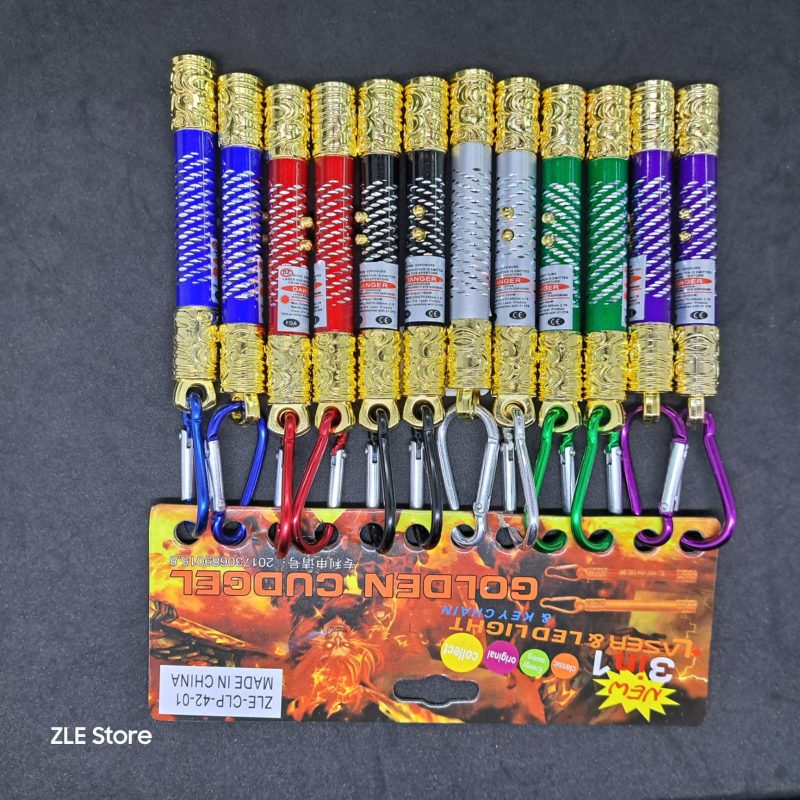 LLAVERO LASER CON LUZ X12U