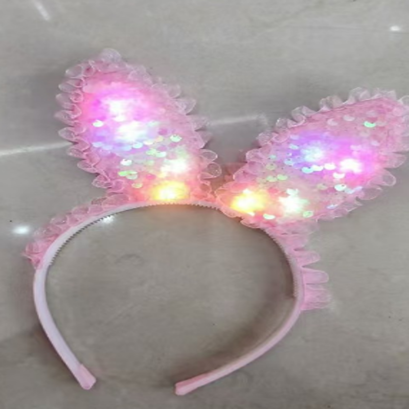 VINCHA OREJAS DE CONEJO CON LUZ X12U