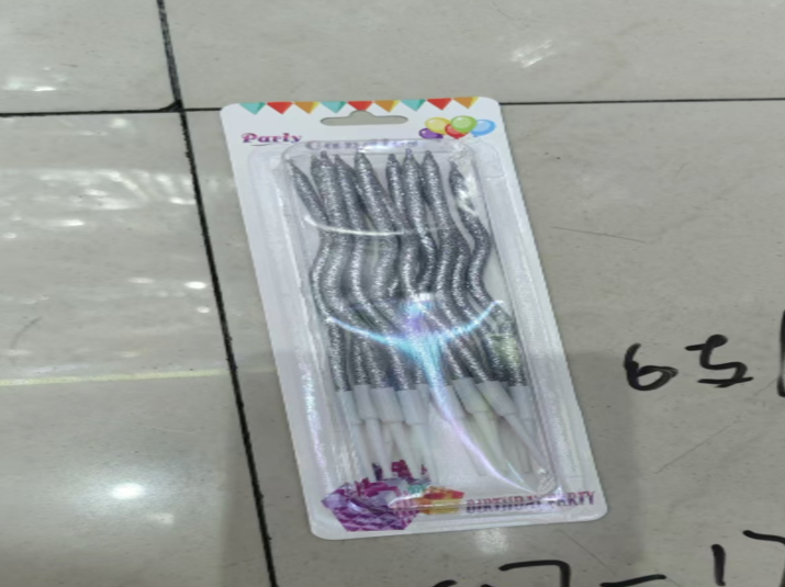 VELA ESPIRAL DE ORO CON BRILLO 14*5 CM X50U