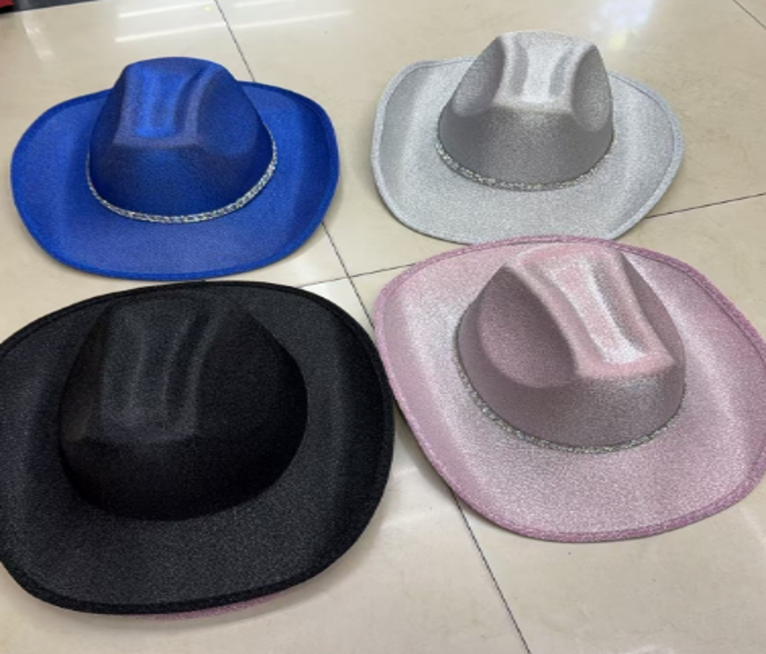 SOMBRERO DE VAQUERO SEDA BRILLANTE X12U