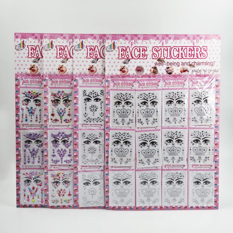 [PREZLJSK0401] STICKER DIAMANTES PARA CARA