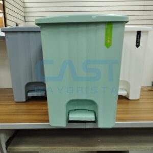 RECIPIENTE RESIDUOS 6L C/ TAPA A PEDAL