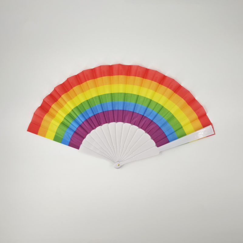 [PREZLBAB0201] ABANICO MULTICOLOR 23 CM X12