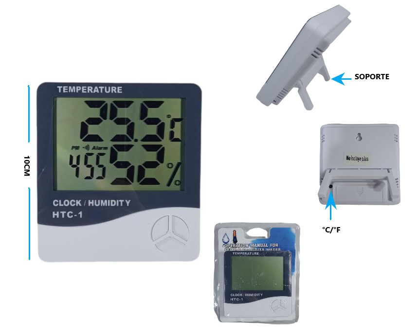 [PREIT8213SUO] HIGROMETRO HTC-1 MELECH-495