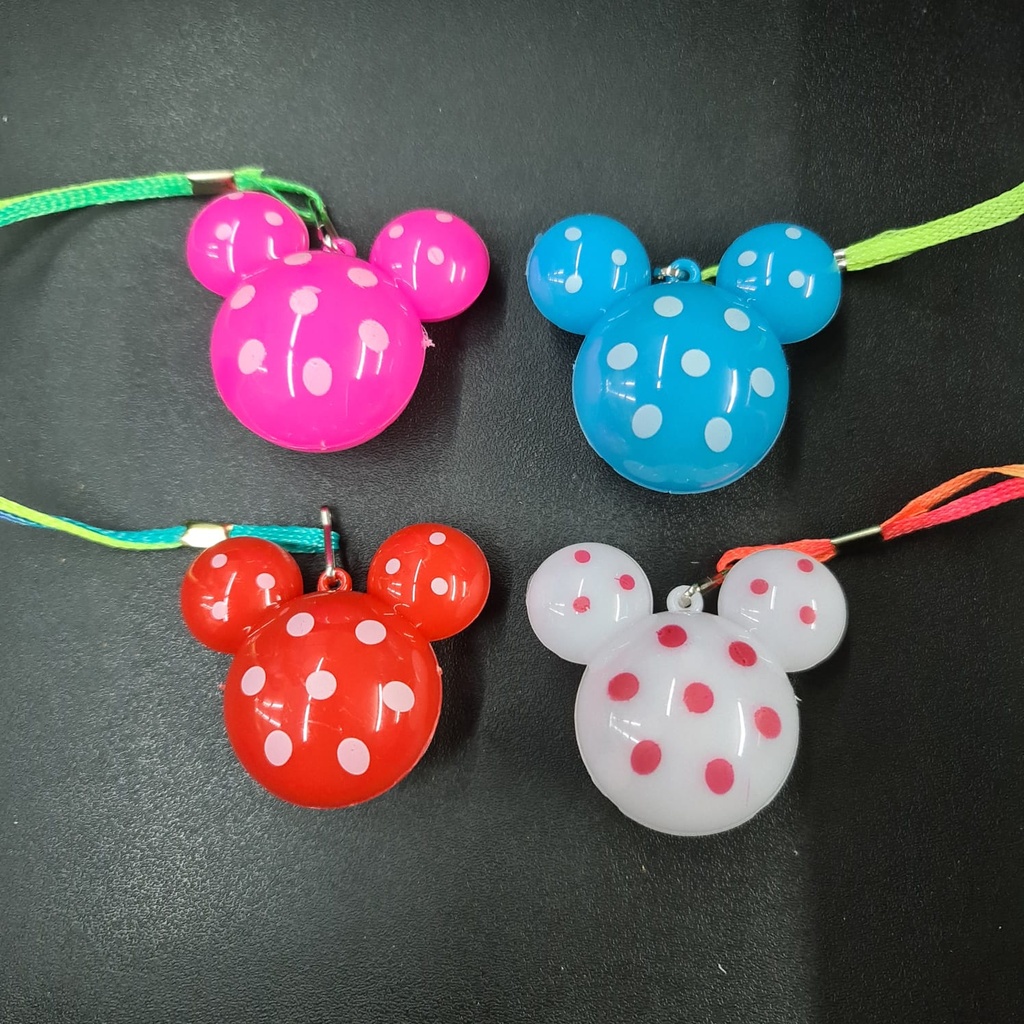 [PREZLCC3601] Colgante con luz Mickey lunares x48
