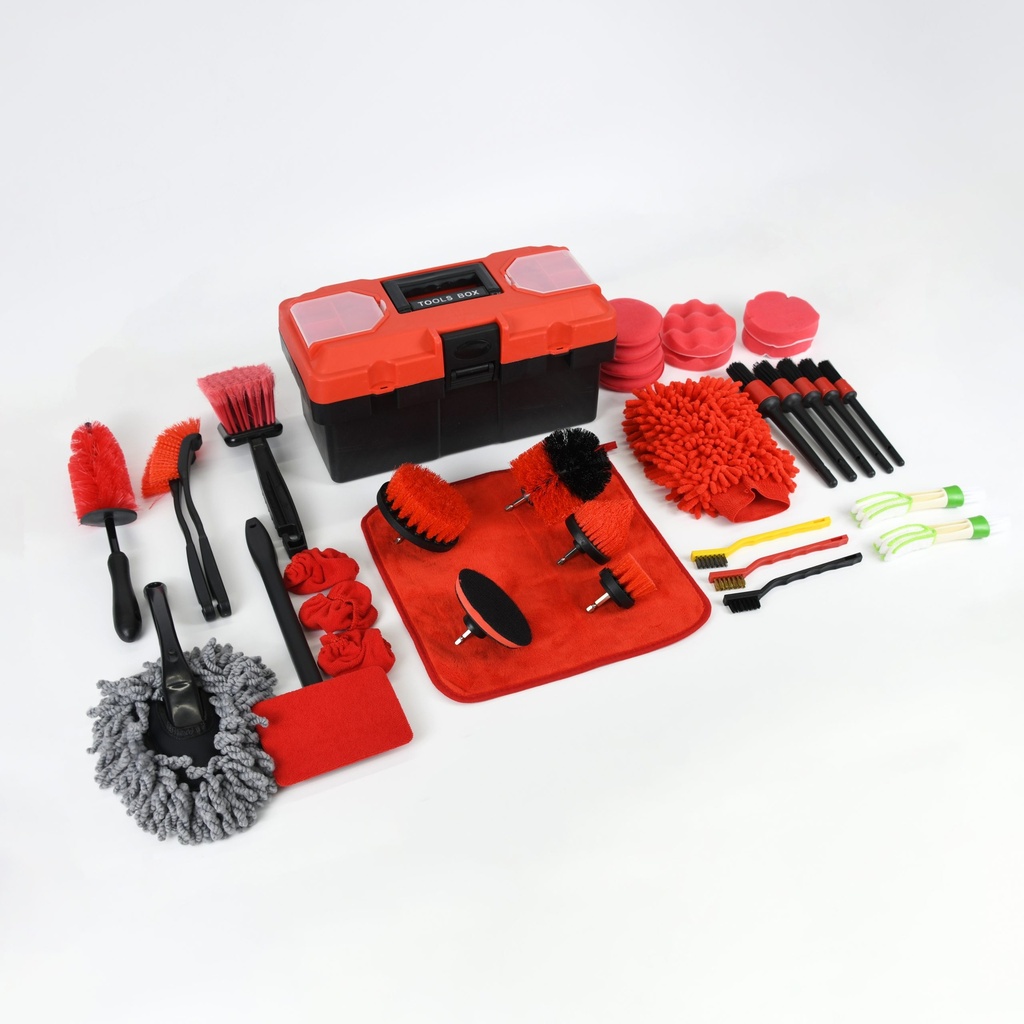 [PREZLBO6101] Kit lavado de autos 35 pcs