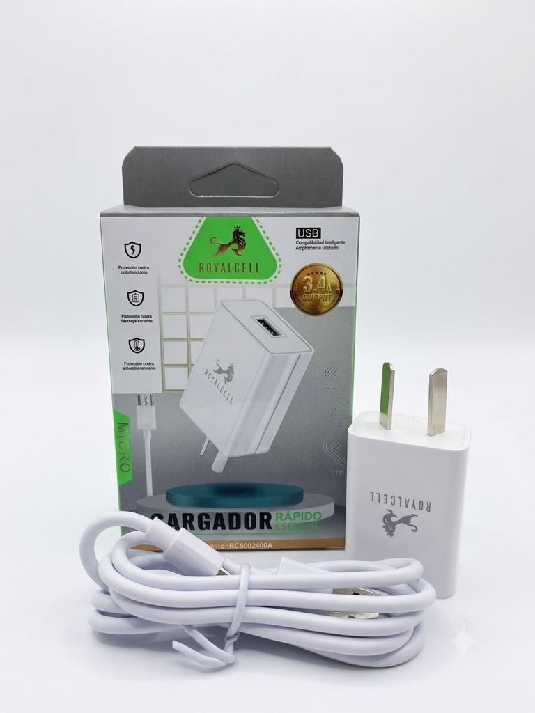 CARGADOR V8 3.4 ROYALCELL